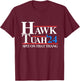 Hawk Tuah T-Shirt - T-Shirt | Maroon