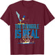 Looney Tunes Roadrunner the Struggle is Real T-Shirt - T-Shirt | Maroon