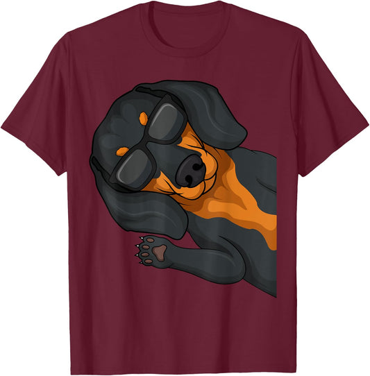 Dachshund Weiner Dog Boys Girls Kids Women T-Shirt - T-Shirt | Maroon