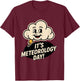 It’s Meteorology Day Weather Science Forecast Meteorologist T-Shirt - T-Shirt | Maroon