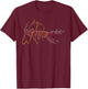 Acoustic Guitar Player Great Guitarist or Band T-Shirt - T-Shirt | Maroon