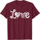 Basketball Player Court Ball Gift T-Shirt - T-Shirt | Maroon
