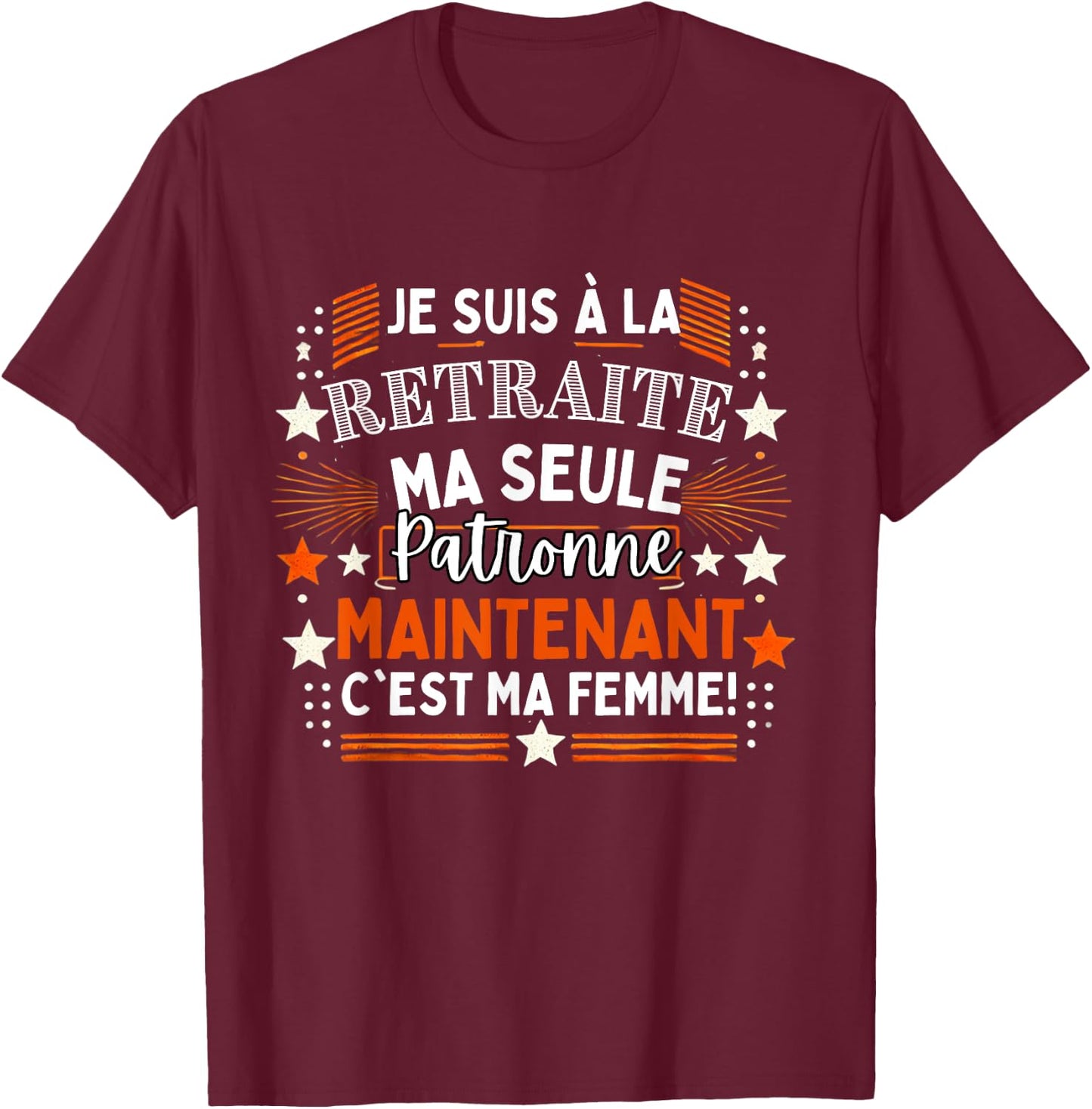 Retirement 2025 Man Retired 2025 , Black, S T-Shirt - T-Shirt | Maroon