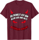 Du Tenkst Ich Bin Klein Lieb & Nett Evil Fehler Devil Horns , black T-Shirt - T-Shirt | Maroon