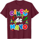 Cinco De Mayo Shirt For Kids Men Women Pinata Sombrero Fun T-Shirt - T-Shirt | Maroon