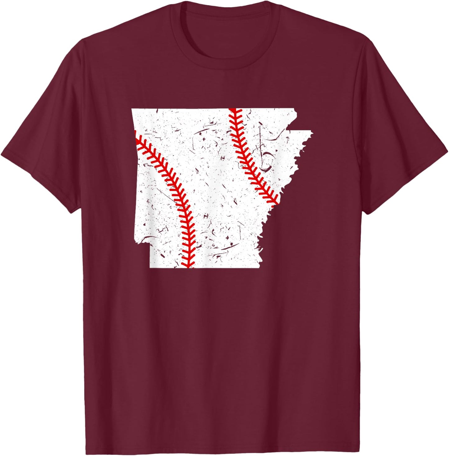 Awesome Arkansas Baseball T-Shirt - T-Shirt | Maroon