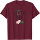 Women's Lucky - Lucky Charm Exam Graduation School Lucky T-Shirt - T-Shirt | Maroon