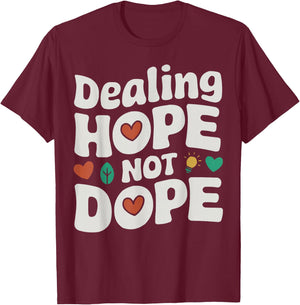 Substance Abuse Counselor Addiction Recovery Job Profession T-Shirt - T-Shirt | Maroon