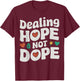 Substance Abuse Counselor Addiction Recovery Job Profession T-Shirt - T-Shirt | Maroon