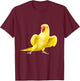 Yellow Indian Ringneck Parrot bird T-Shirt - T-Shirt | Maroon