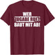 Tontechniker Outfit Veranstaltungstechnik Sprüche - Herren Schwarz Klassisch Kurzarm S T-Shirt - T-Shirt | Maroon