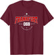 Frankfurt City Heimat 069 Mainhatten Fan T-Shirt - T-Shirt | Maroon