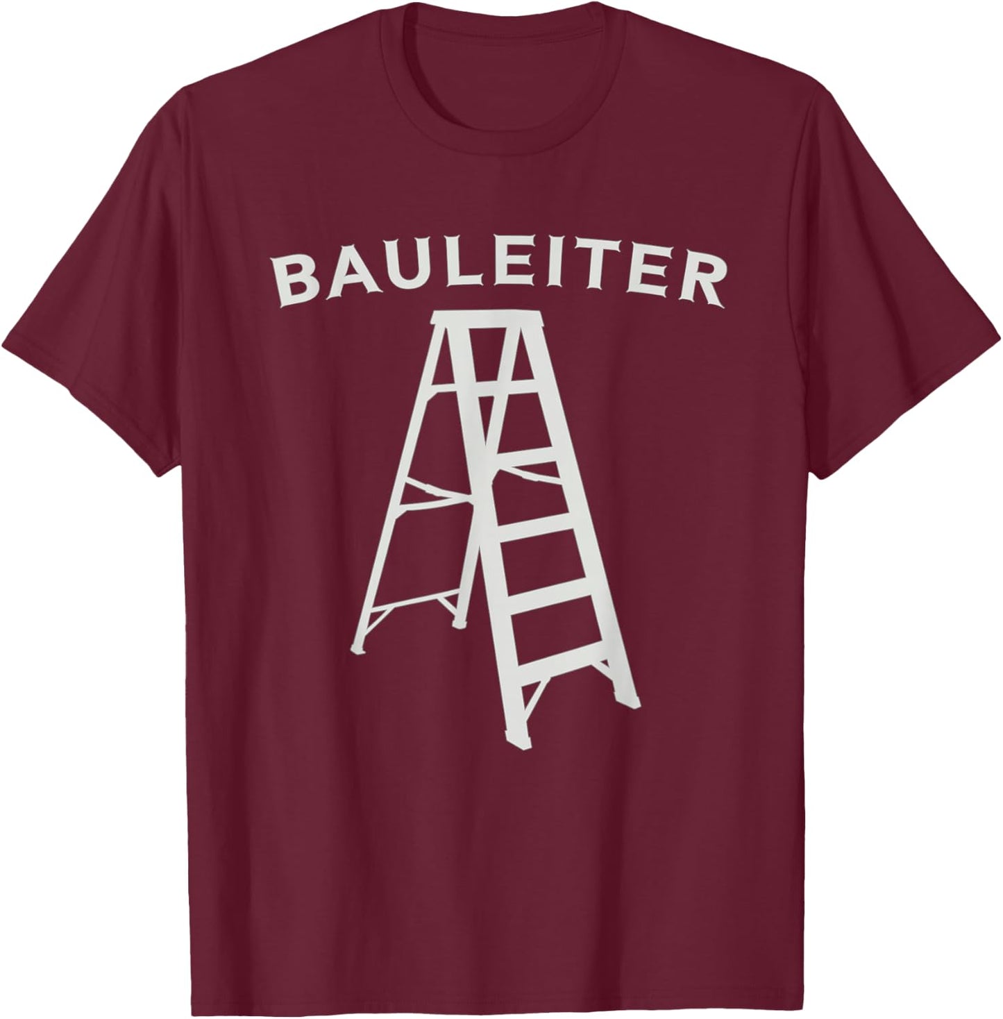 Funny Construction Manager Construction Site Accessory for Construction Managers , black T-Shirt - T-Shirt | Maroon