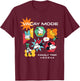 Disney Mickey & Friends Vacay Mode Family Trip Vacation 2024 T-Shirt - T-Shirt | Maroon