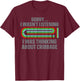Cute Cribbage Design Women Card Game Cribbage Player T-Shirt - T-Shirt | Maroon