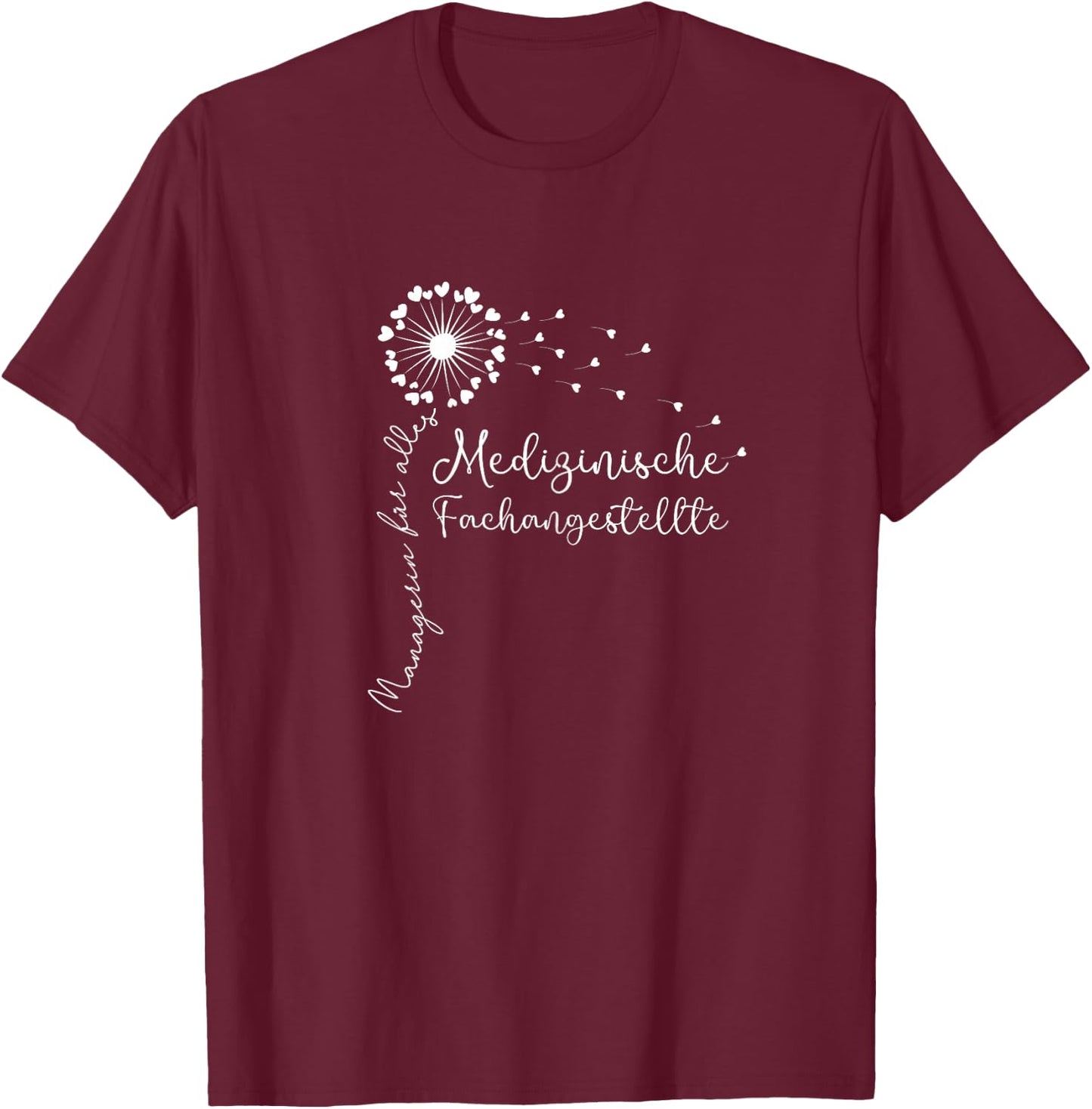 Managerin Für Alles, MFA Frauen Medizinische Fachangestellte T-Shirt - T-Shirt | Maroon