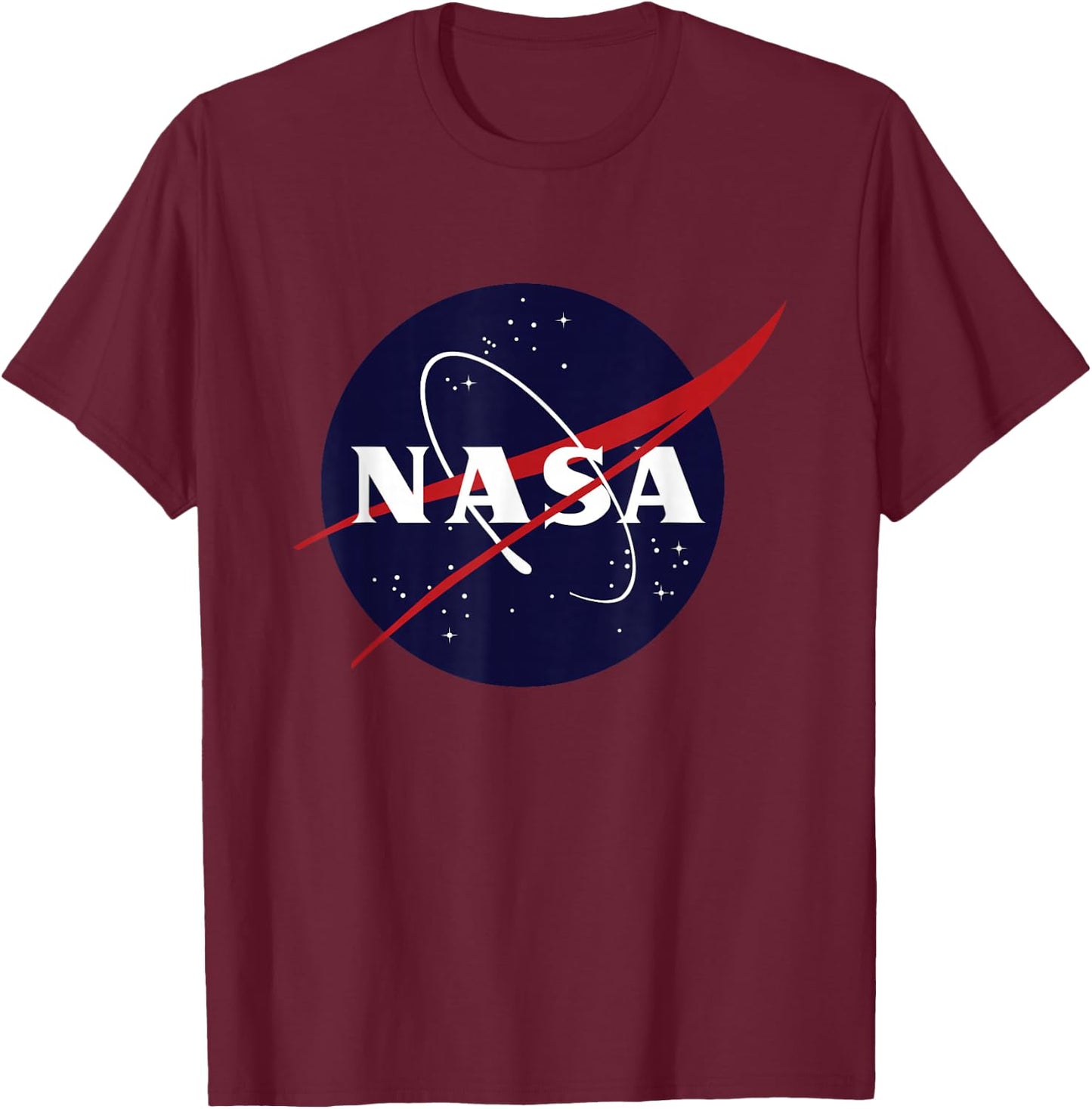 Officially Licensed NASA T-Shirt - T-Shirt | Maroon