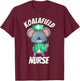Koalafield Nurse T-Shirt - T-Shirt | Maroon