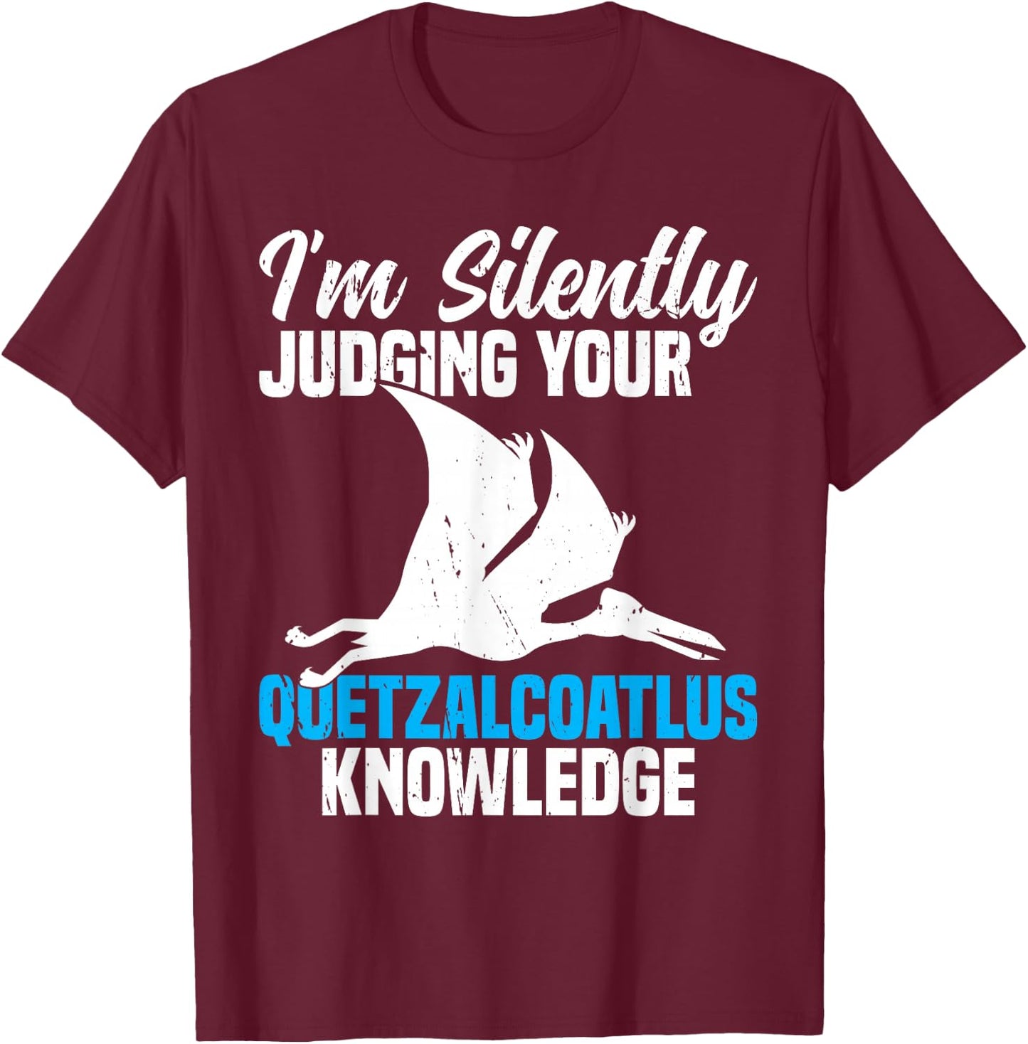 Quetzalcoatlus T-Shirt - T-Shirt | Maroon