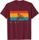 Dirt Bike Motocross T-Shirt - T-Shirt | Maroon