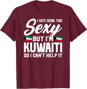 Kuwait T-Shirt - T-Shirt | Maroon