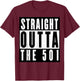 Straight Outta The 501 Arkansas T-Shirt - T-Shirt | Maroon