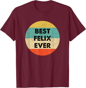 Felix Vorname T-Shirt - T-Shirt | Maroon