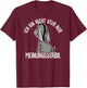 Esel lustiger Spruch witzig Stur Ich bin nicht stur ich bin meinungsstabil Esel Stur Schwarz Klein Klassisches Cartoon Kurzarm T-Shirt - T-Shirt | Maroon