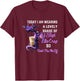 Today I'm Wearing A Lovely Shade Of I Slept Like Crap Dragon T-Shirt - T-Shirt | Maroon