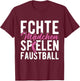 Fistball Ball Fistball Player Fistball Fistball , black T-Shirt - T-Shirt | Maroon
