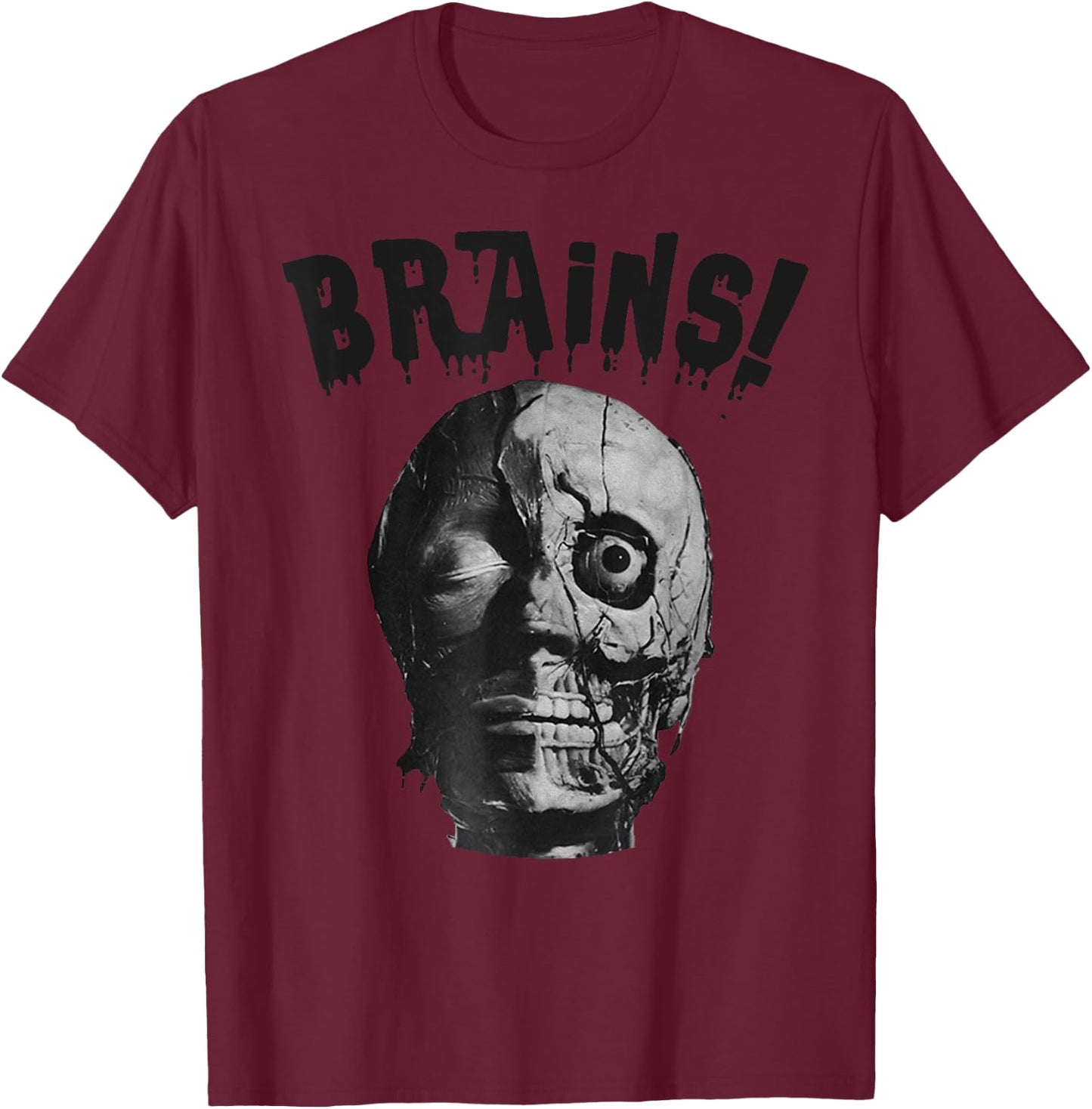 Living Dead Halloween Return Of The Dead Living Zombie T-Shirt - T-Shirt | Maroon
