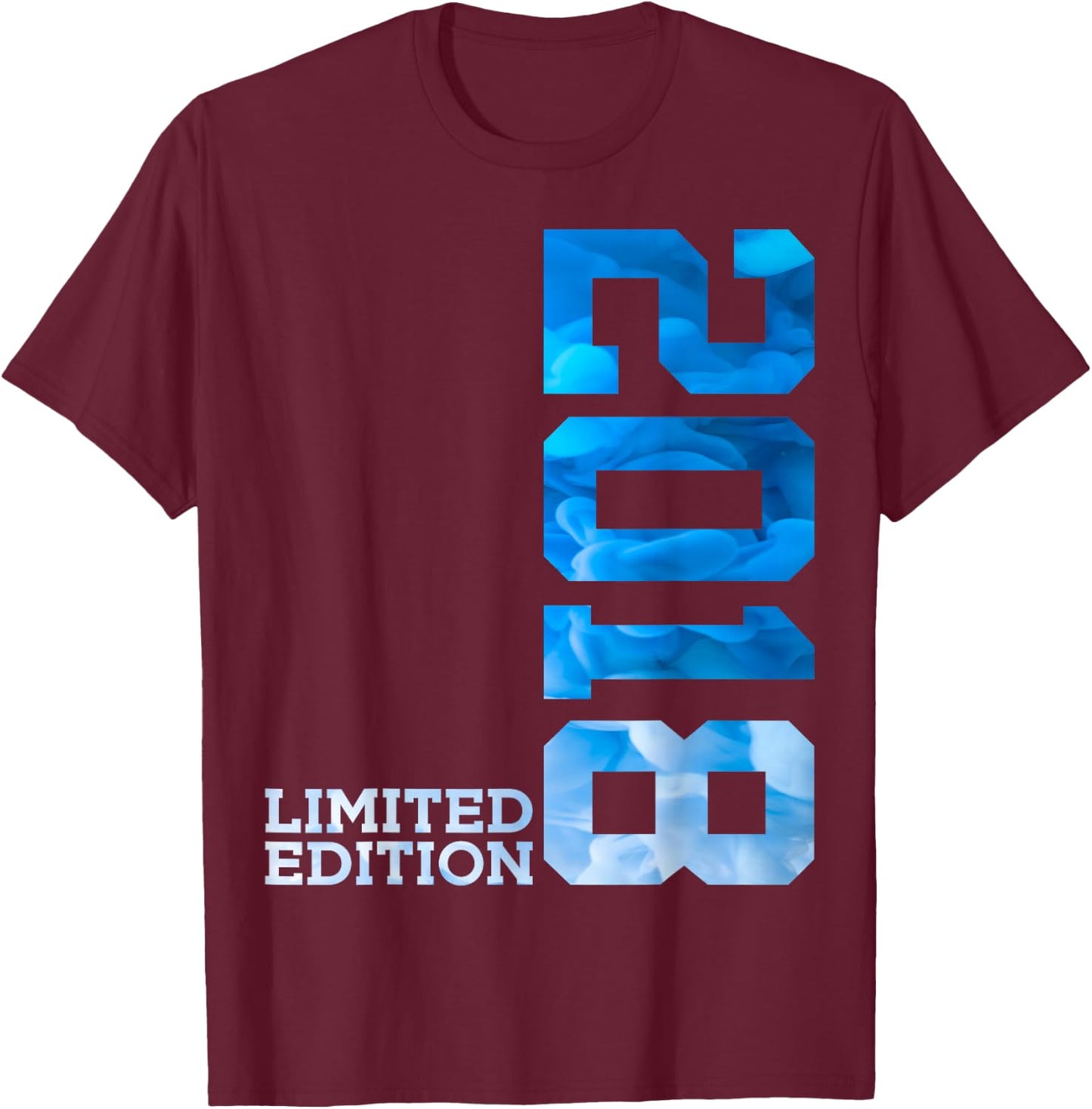 8 Jahre 8. Geburtstag Limited Edition 2018 T-Shirt - T-Shirt | Maroon