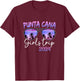 Girls Trip Punta Cana 2024 Girls Weekend Summer Vacation T-Shirt - T-Shirt | Maroon