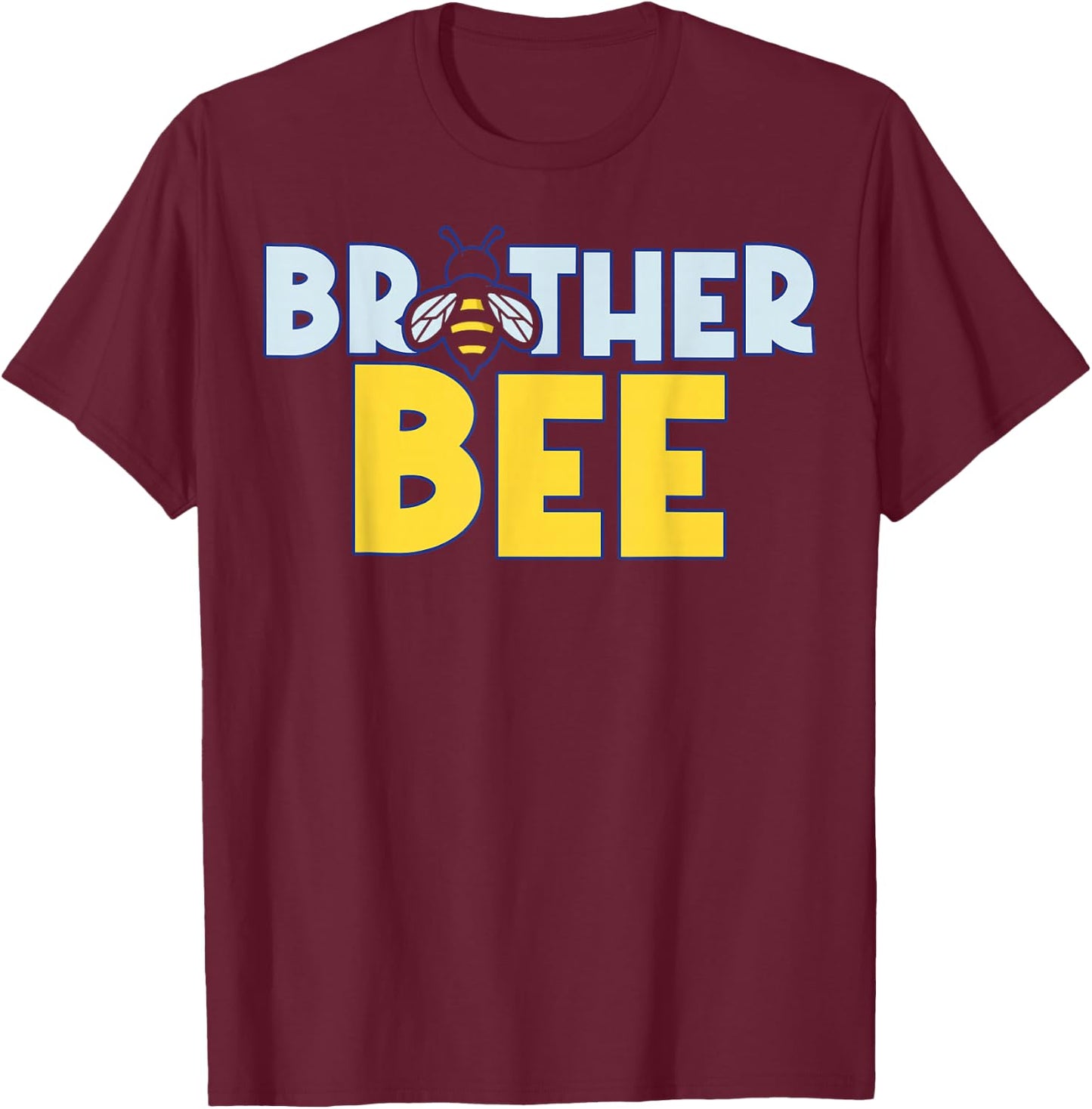 Brother Bee Brother Bee Day Party Brother Bee Day Girl T-Shirt - T-Shirt | Maroon