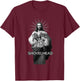 Kegel Schaufelkopf BW HD Jesus Christus Retro Motorrad Motor T-Shirt - T-Shirt | Maroon