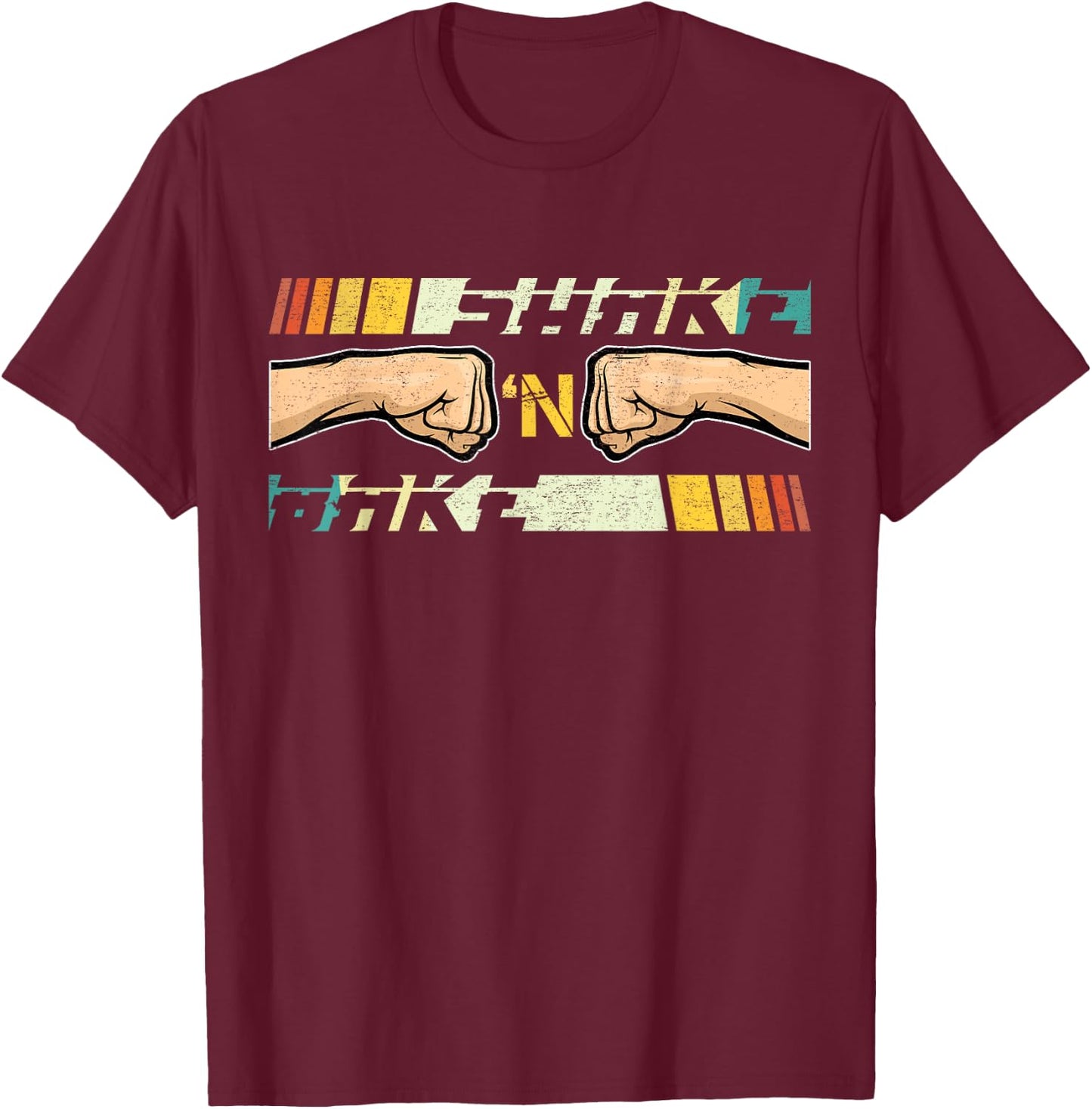 Shake And Bake Vintage Arts Movies Sports Cosutme Happily T-Shirt - T-Shirt | Maroon