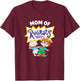 Rugrats - Mom Of Rugrats T-Shirt - T-Shirt | Maroon