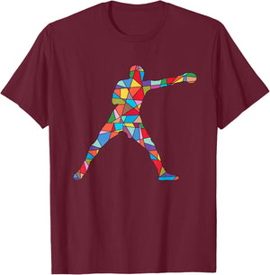 Boxing Sports Athletes Boys Men Kids Boxer T-Shirt - T-Shirt | Maroon