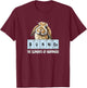 Elements of Happiness Mini Holland Lop Bunny Rabbit Lover T-Shirt - T-Shirt | Maroon