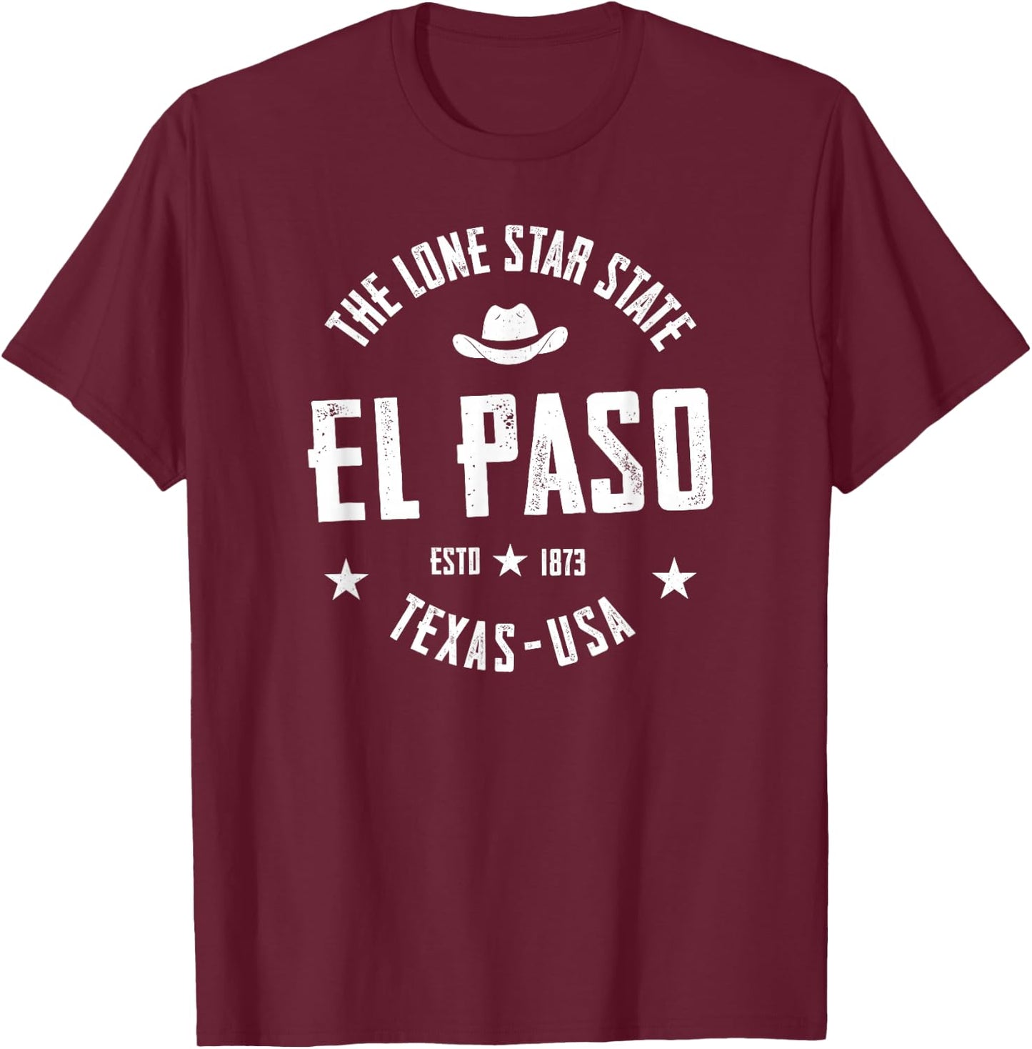 El Paso T-Shirt - T-Shirt | Maroon
