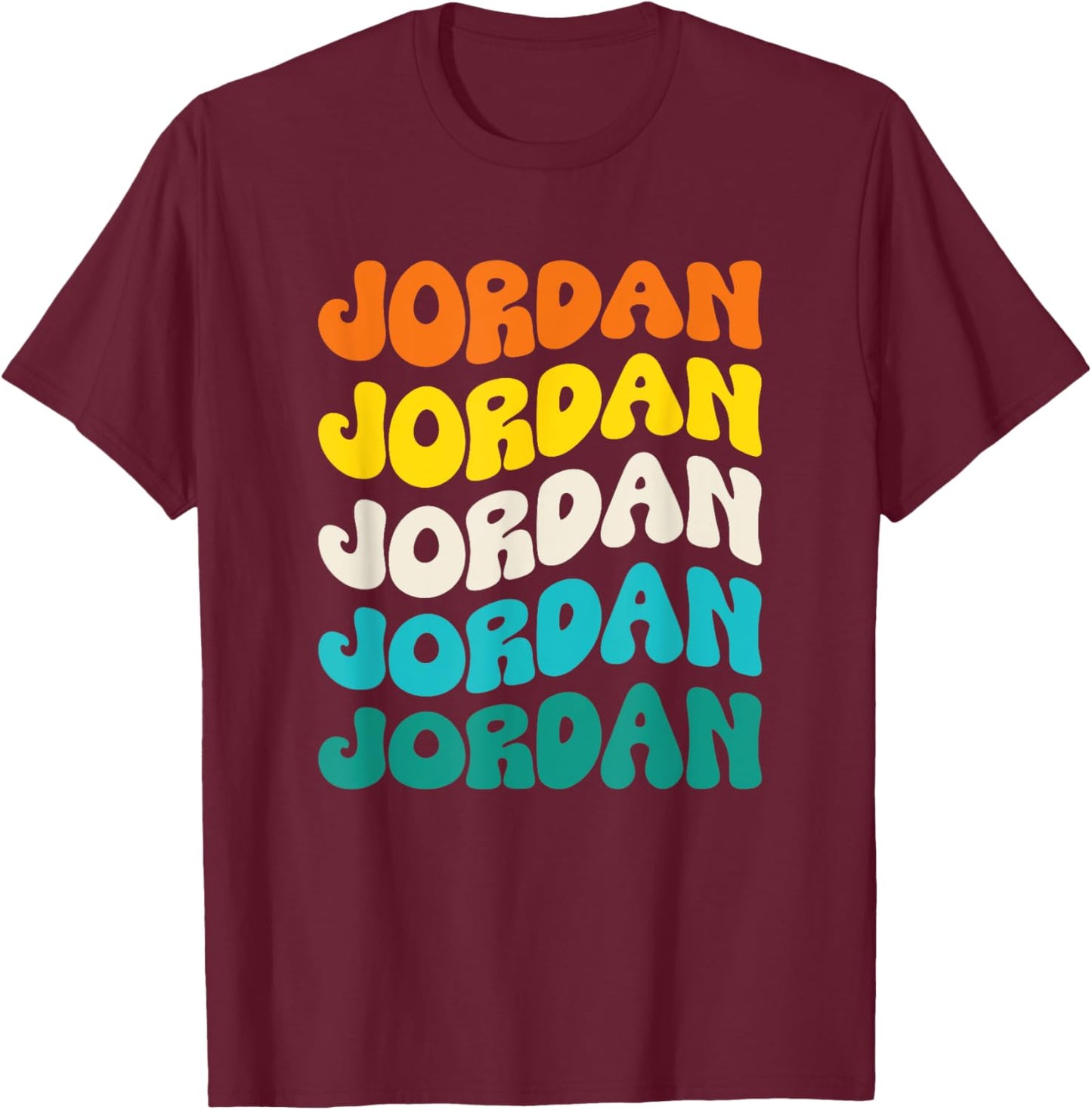70s Jordan T-Shirt - T-Shirt | Maroon