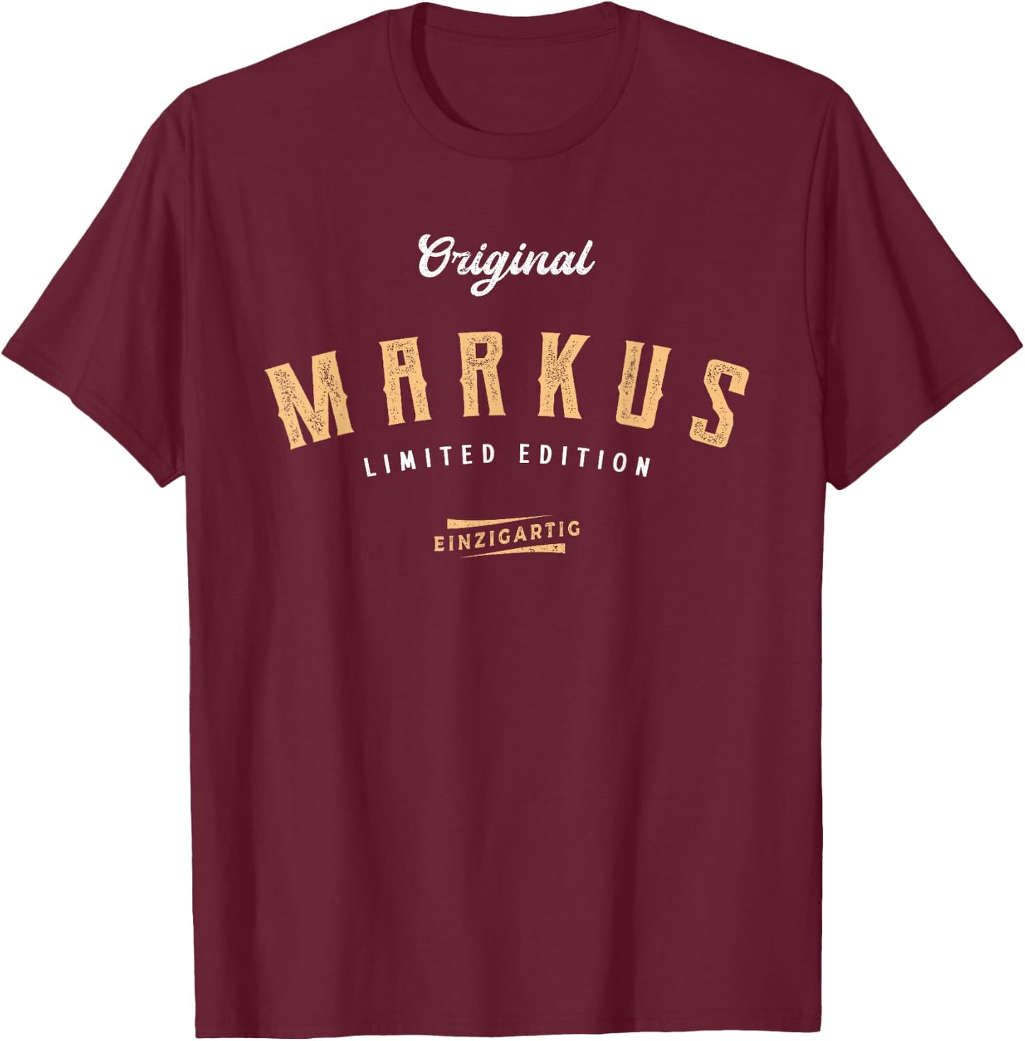 Markus Limited Edition T-Shirt - T-Shirt | Maroon