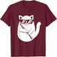 Clarinet Player - Cat Clarinetist Music Lover Marching Band T-Shirt - T-Shirt | Maroon