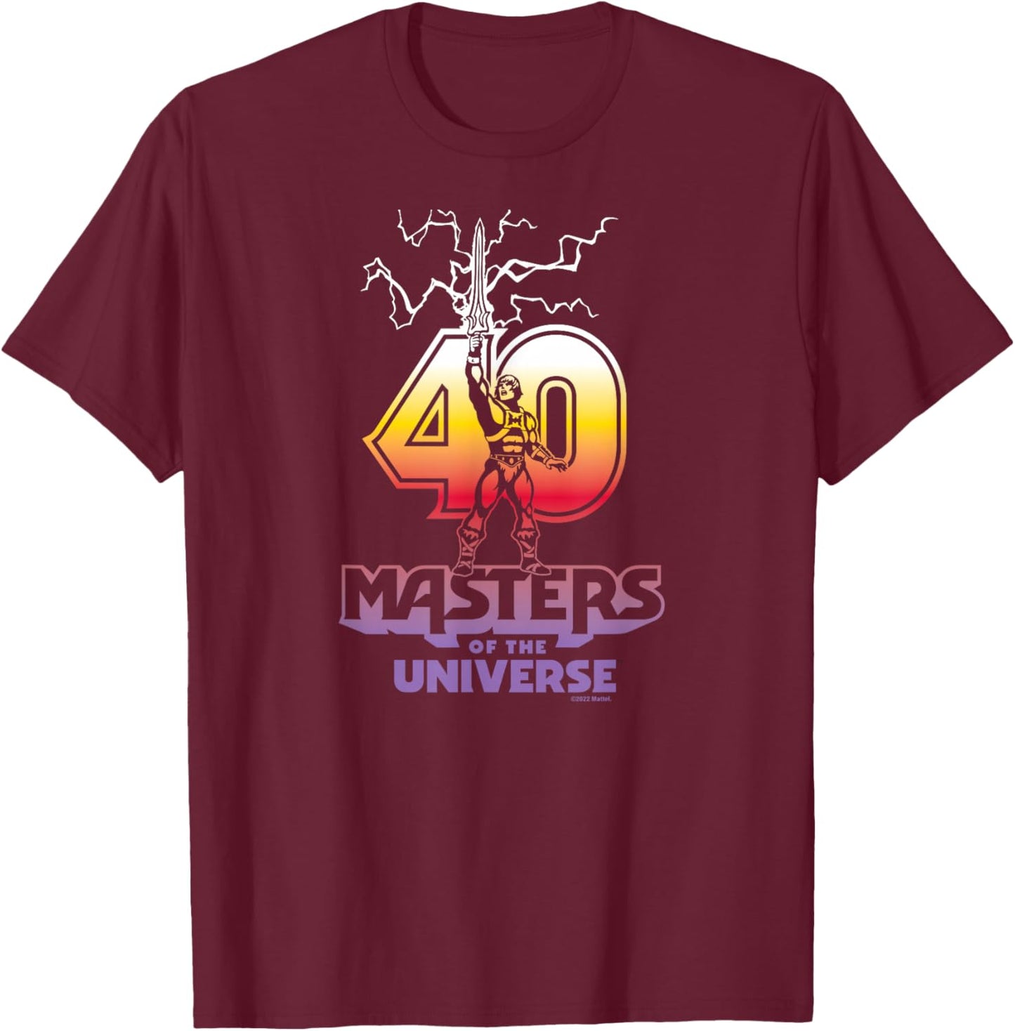 Masters Of The Universe - 14 t shirt, black T-Shirt - T-Shirt | Maroon