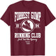 Forrest Gump Racing Club 1994 , Black, S T-Shirt - T-Shirt | Maroon