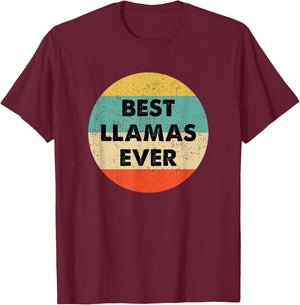 Llamas Name T-Shirt - T-Shirt | Maroon