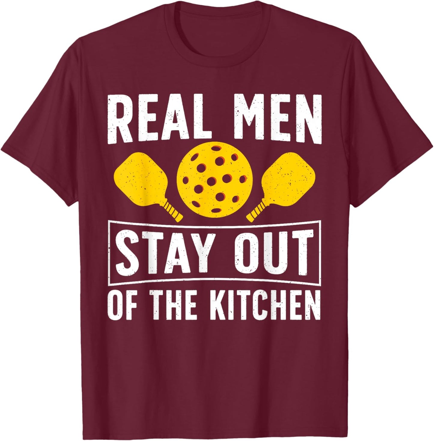 Best Pickleball Design Boys Paddle Pickleball Lover T-Shirt - T-Shirt | Maroon