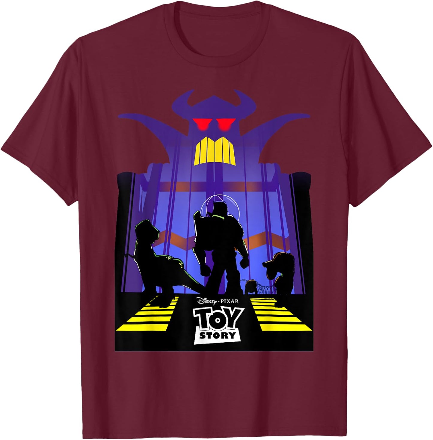 graphique Disney Toy Story Beware Emperor Zurg T-Shirt - T-Shirt | Maroon