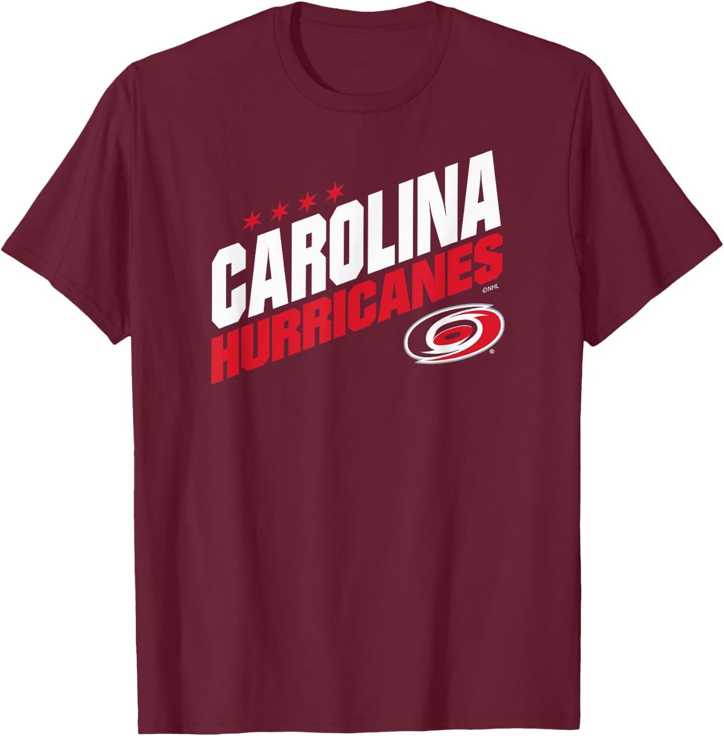 Carolina Hurricanes Fuel Black Officially Licensed T-Shirt - T-Shirt | Maroon