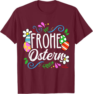 Oster T Shirt Osterhase Spruch Hasen Kostüm Ostern Geschenk T-Shirt - T-Shirt | Maroon